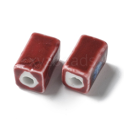 Handmade Porcelain Beads PORC-L080-D03-1