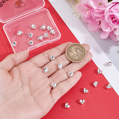 30Pcs Alloy Beads FIND-BBC0005-16A-S-1