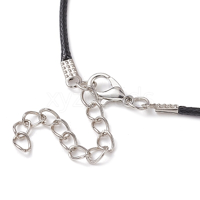 Tibetan Style Alloy Moon Pendant Necklace NJEW-JN04610-1