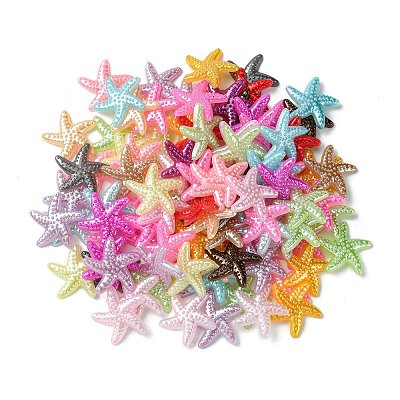 ABS Plastic Imitation Pearl Cabochons OACR-YW0001-77-1