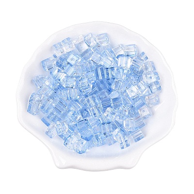 Baking Paint Transparent Glass Beads DGLA-N005-01A-03-1