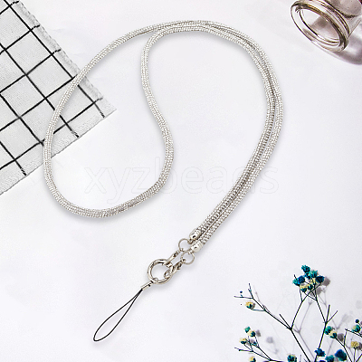 Zinc Alloy Resin Universal Cell Phone Strap Crossbody Neck Strap Phone Charms AJEW-WH20067-051P-02-1