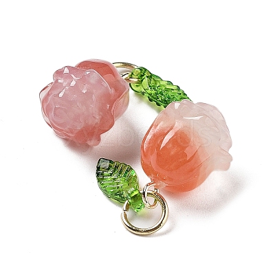 Natural Agate Pendants LS-G-Z052-02B-1