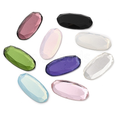 Glass Rhinestone Cabochons GLAA-B012-72-1