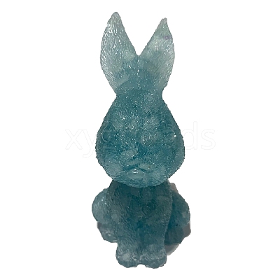 Resin Rabbit Display Decoration PW-WG37715-05-1