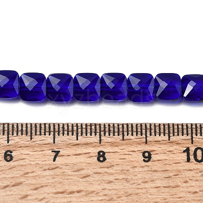 Transparent Glass Beads Strands GLAA-L050-A10-1