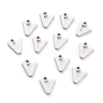 Non-Tarnish 304 Stainless Steel Pendants STAS-F267-10N-P-1