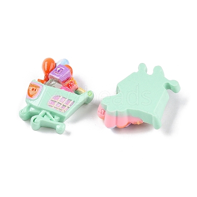 Supermarket Theme Opaque Resin Decoden Cabochons LS-RESI-N039-115D-1