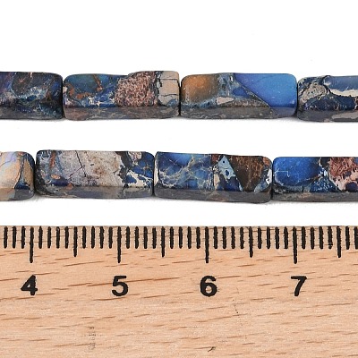Natural Imperial Jasper Beads Strands G-I326-03-1