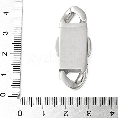 316 Surgical Stainless Steel Bayonet Clasps STAS-H234-09P-1