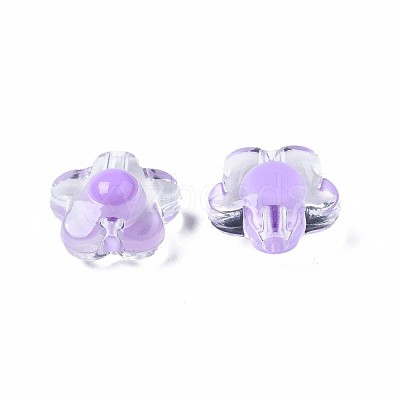 Transparent Acrylic Beads TACR-S135-014-1