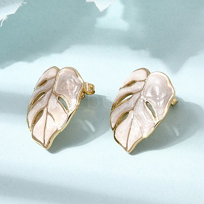Brass Stud Earrings for Women KK-CBA9D38-05G-01-1