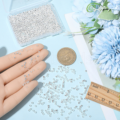 1400Pcs Brass Crimp Beads KK-BBC0022-06B-S-1