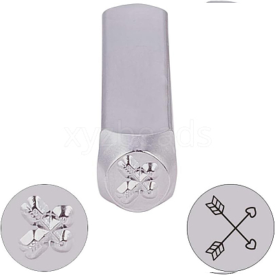 Iron Seal Stamps AJEW-BC0005-29G-1