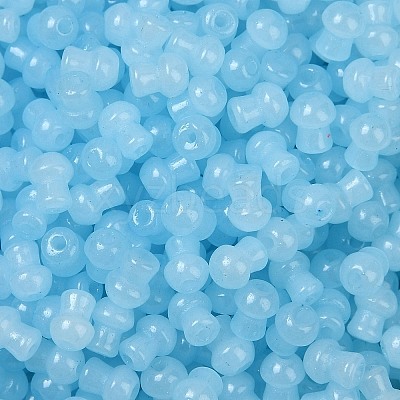 Transparent Colours Glass Seed Beads SEED-R001-01P-1