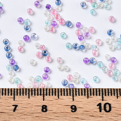 Glass Round Seed Beads SEED-S057-R-001-1