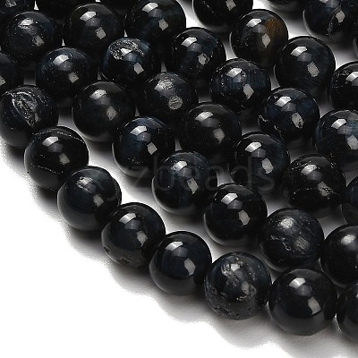Natural Tiger Eye Beads Strands G-F591-18-10mm-05-1