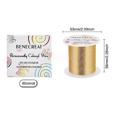 1 Roll Round Copper Wire CWIR-BC0001-35C-LG-1