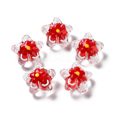 Transparent Glass Beads LAMP-H065-02D-1