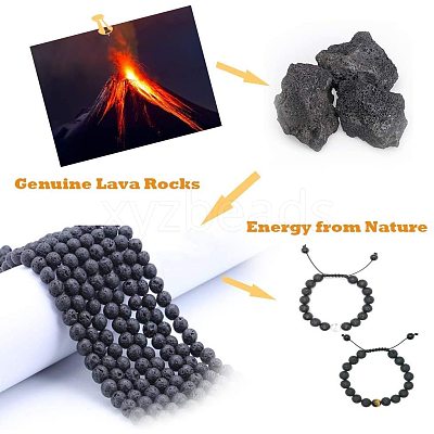 Natural Lava Rock Beads Strands X-G-OC0001-38-10mm-1