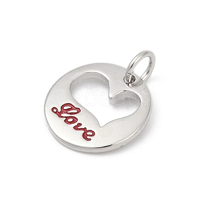 Brass Enamel Charms KK-U062-30P-02-1