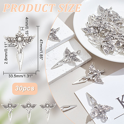 Tibetan Style Alloy Pendnats FIND-AR0004-50-1