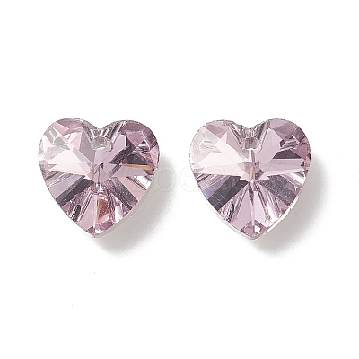 Faceted Glass Charms RGLA-L026-B11-1
