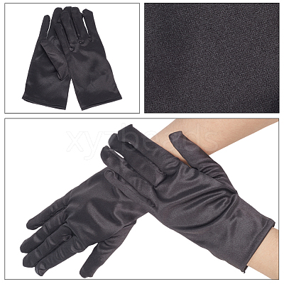 Satin Gloves AJEW-CY0002-52A-1