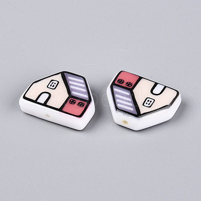 Printed Opaque Resin Beads RESI-N043-09B-03-1