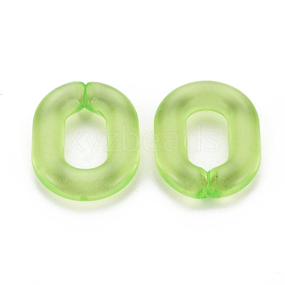 Transparent Acrylic Linking Rings MACR-S373-19-B09-1