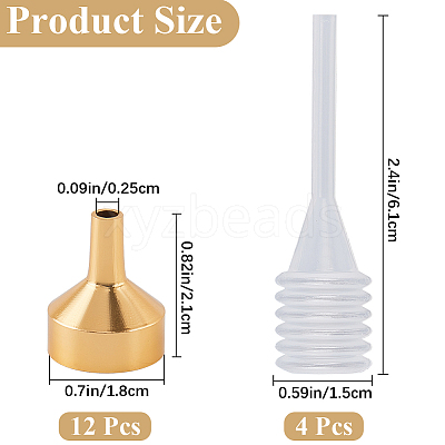 Aluminum Funnels DIY-GF0010-45D-1