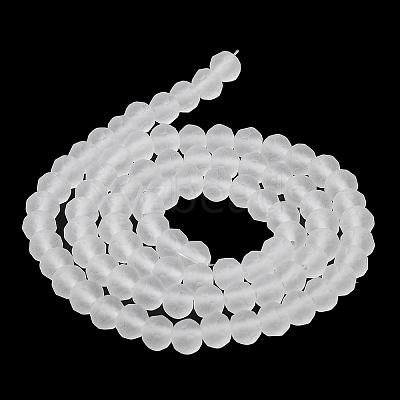 Transparent Glass Beads Strands EGLA-A044-T4mm-MD19-1