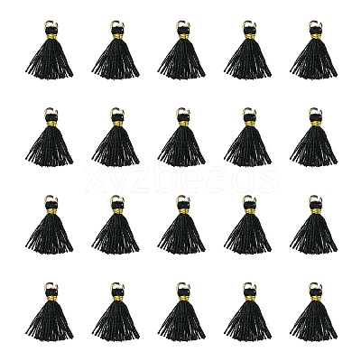 Polycotton(Polyester Cotton) Tassel Pendant Decorations FIND-YW0004-58A-1