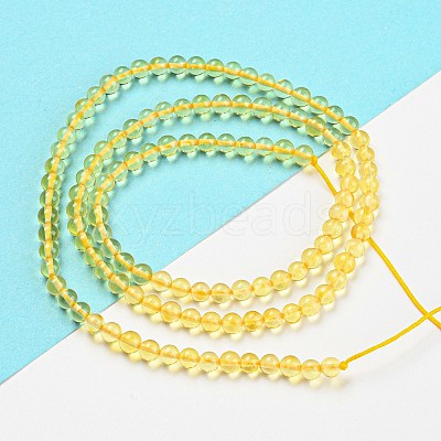 Natural Amber Beads Strands G-L584-02-01-1