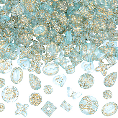 120g Transparent Acrylic Beads MACR-PA0001-72C-1