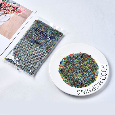 Glass Seed Beads SEED-S057-G-M-1