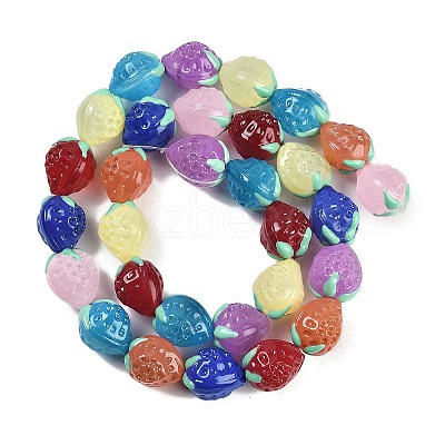 Handmade Lampwork Beads Strand LAMP-I027-10A-1