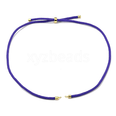 Nylon Cords Necklace Making AJEW-P116-03G-09-1