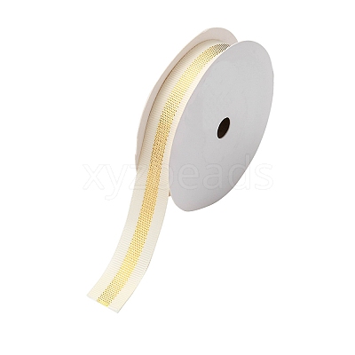 Flat Christmas Theme Polyester Grosgrain Ribbon OCOR-YWC0001-01A-02-1