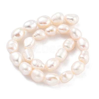 Natural Cultured Freshwater Pearl Beads Strands PEAR-P062-29F-X-1