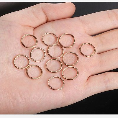 316L Surgical Stainless Steel Hoop Cartilage Earrings WGB51CA-06-1
