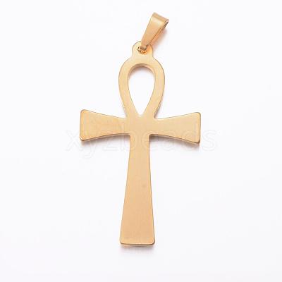 Ion Plating(IP) 304 Stainless Steel Pendants STAS-H384-05G-1