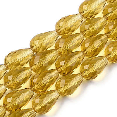 Glass Beads Strands X-GLAA-R024-15x10mm-17-1