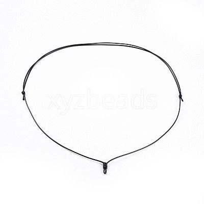 Adjustable Korean Waxed Polyester Cord Necklace Making AJEW-JB00493-01-1