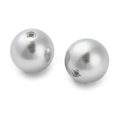 Baking Paint Pearlized Glass Pearl Round Beads HY-Q001-02C-04-1