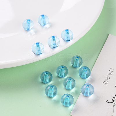 Transparent Acrylic Beads MACR-S370-A10mm-755-1