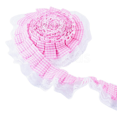 12.5 Yards Polyester Pleated Ribbon OCOR-TA0003-84C-1