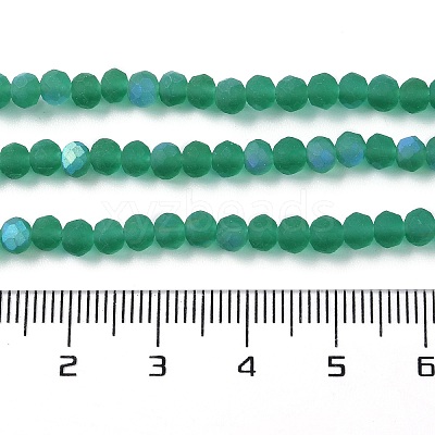 Transparent Glass Beads Strands X1-EGLA-A034-T4mm-MB18-1