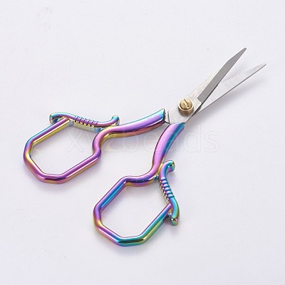 Stainless Steel Scissors TOOL-WH0117-30B-1