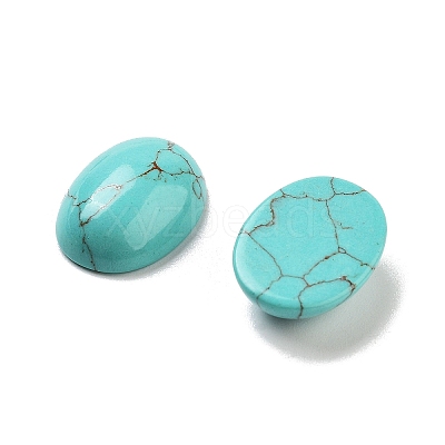 Synthetic Turquoise Cabochons G-G145-01B-50-1